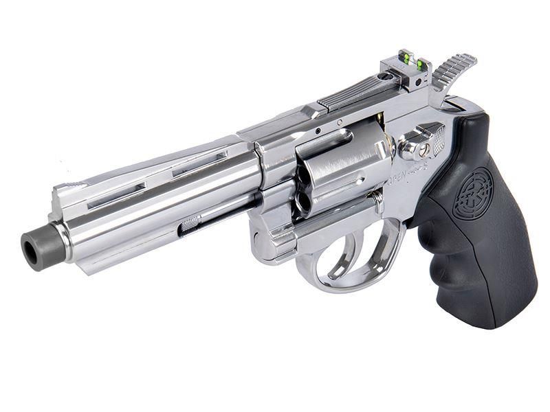 SRC 4.0" Titan Co2 Revolver (Full Metal - COR-802SX - Silver)