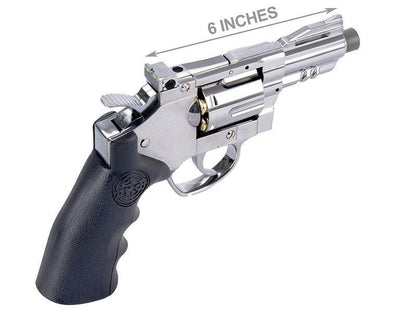 SRC 2.5" Titan Co2 Revolver (Full Metal - COR-803SX - Silver)
