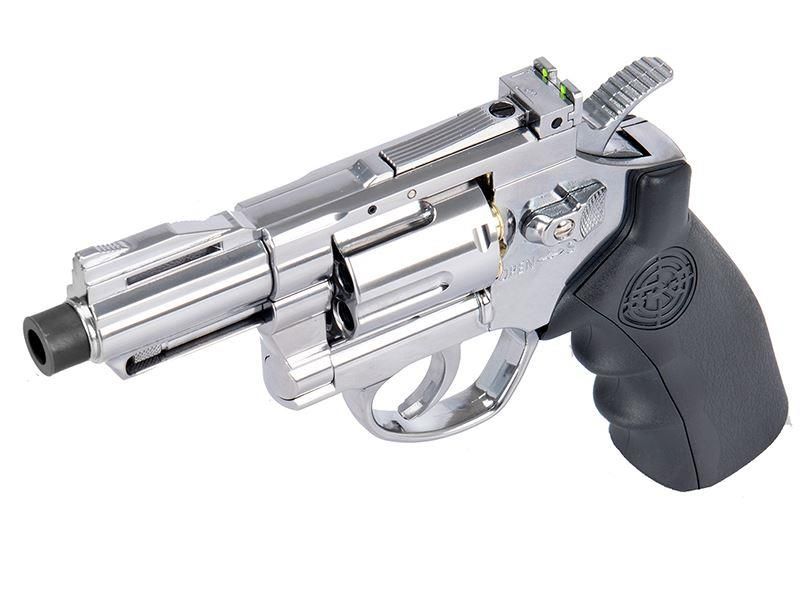 SRC 2.5" Titan Co2 Revolver (Full Metal - COR-803SX - Silver)