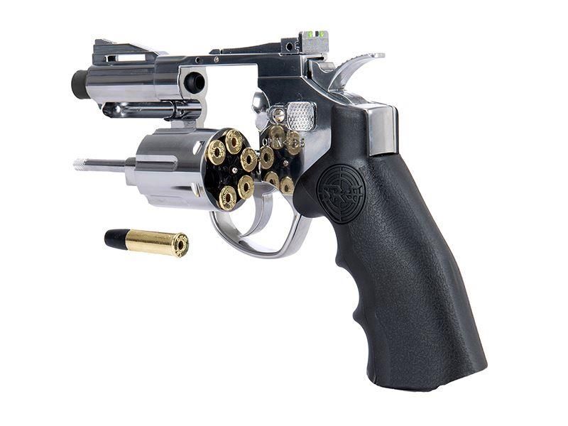 SRC 2.5" Titan Co2 Revolver (Full Metal - COR-803SX - Silver)