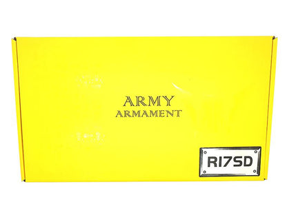Army 17 Series Gen 4 Gas Blowback Pistol (Metal Slide - Black - R17GEN4)