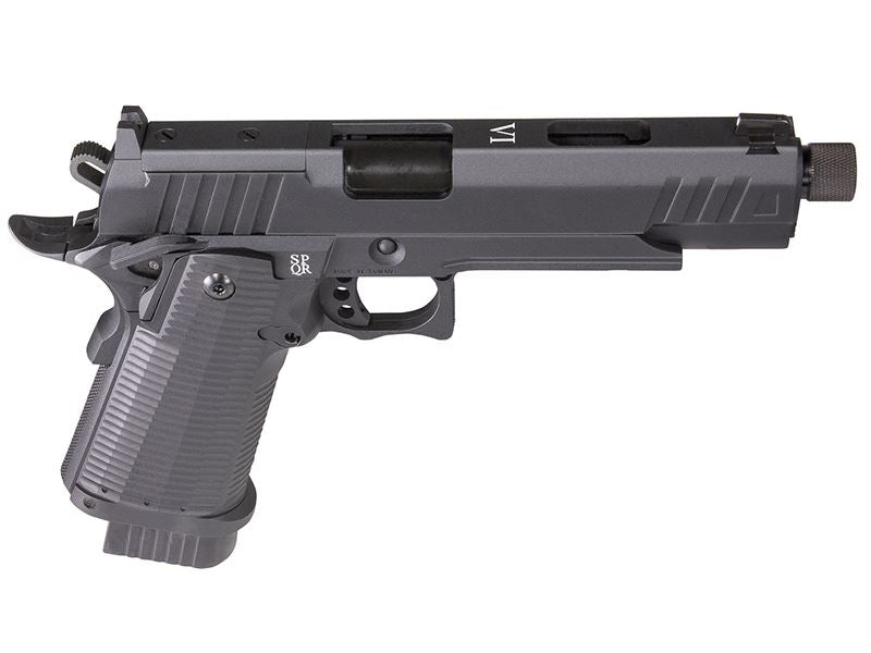 Secutor - LUDUS VI - Hi-Capa 5.1 Custom Pistol (Black Barrel - Co2 Powered - Gas Ready - Black)