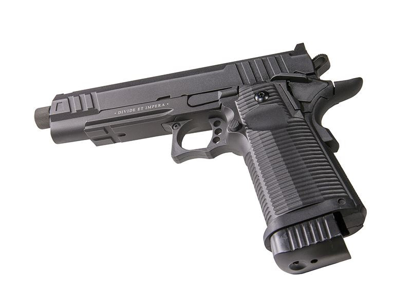 Secutor - LUDUS VI - Hi-Capa 5.1 Custom Pistol (Black Barrel - Co2 Powered - Gas Ready - Black)