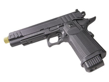 Secutor - LUDUS III - Hi-Capa 5.1 Custom Pistol (Gold Barrel - Co2 Powered - Gas Ready - Black)