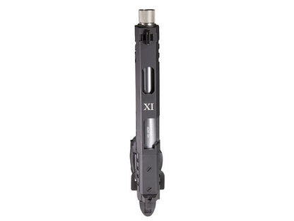 Secutor - LUDUS XI - Hi-Capa 5.1 Custom Pistol (Silver Barrel - Co2 Powered - Gas Ready - Black)