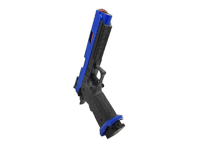 Army JW3 Baba Yaga Gas Blowback Pistol (Full Metal - Black - Two-Tone Blue)