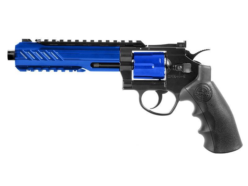 SRC 6.0" Titan Co2 Revolver (Full Metal - COR-801BX - Blue)