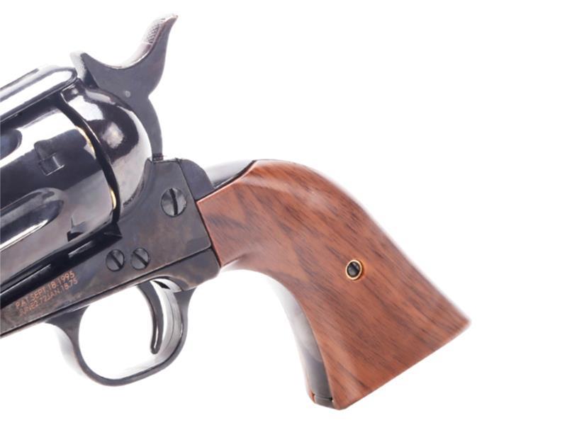 King Arms SAA .45 Peacemaker Revolver (S - Electroplating Black - KA-PG-10-S-BK2)