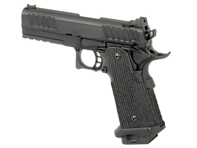 Army Custom 1911 Double Stack Gas Blowback Pstol (R603 - Black)