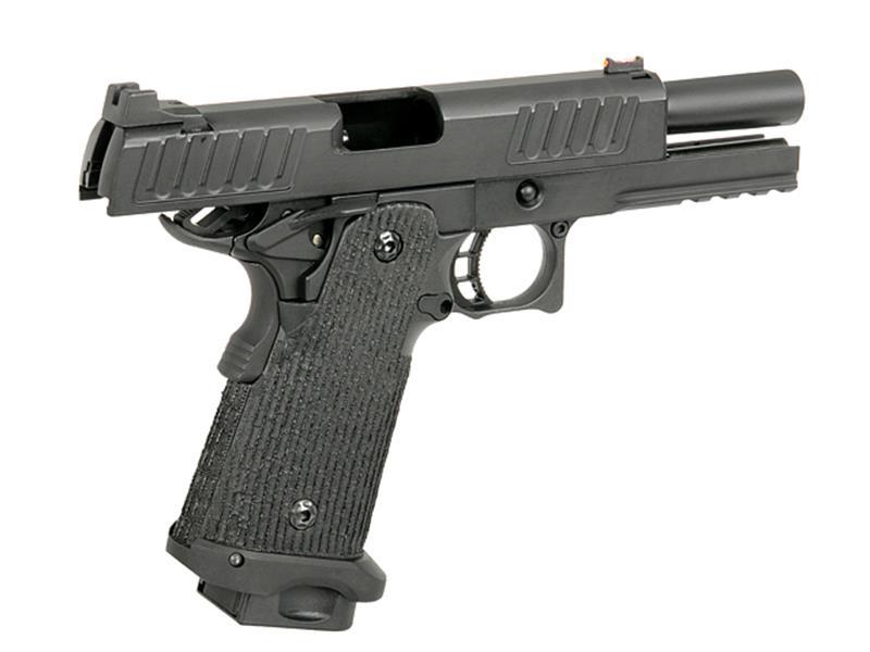Army Custom 1911 Double Stack Gas Blowback Pstol (R603 - Black)