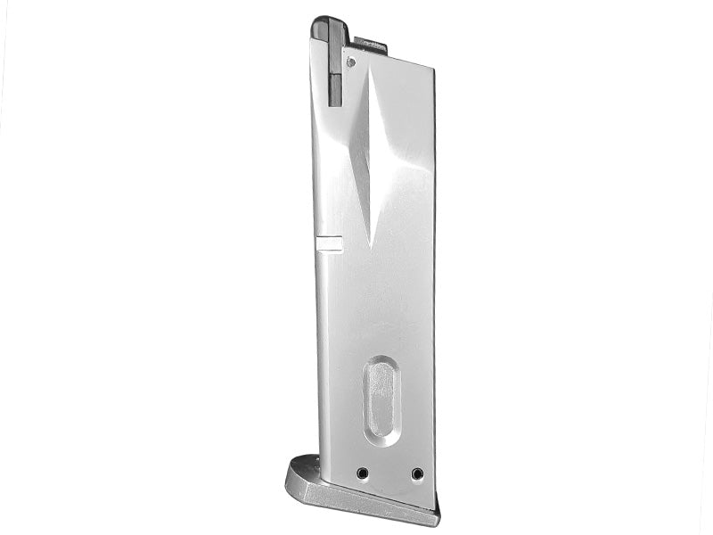 LS M9 Gas Blowback Pistol (Silver - GGB-9606S)