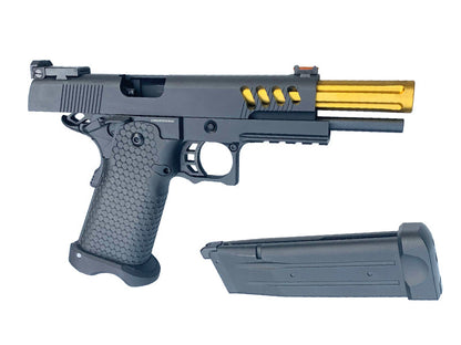 Golden Eagle Hi-Capa 5.1 Custom Series (Gold Barrel - Black - 3335)