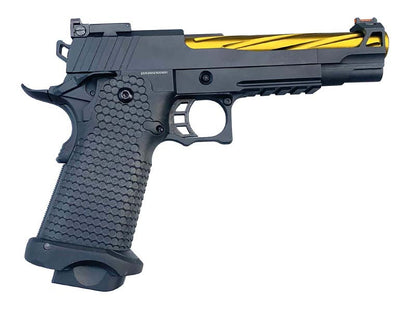 Golden Eagle Hi-Capa 5.1 Custom Series (Gold Barrel - Black - 3337)