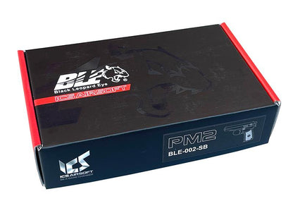 ICS PM2 Makarov Non-Blowback with Silencer (Co2 Powered - Black - BLE-002-SB)