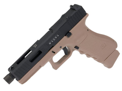 Secutor - Gladius Magna VI - 17 Series Co2 Blowback Pistol (Tan/Black - Dual Tone)