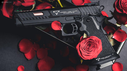 EMG x Armorer Works x Taran Tactical International Island Recon JW3 Combat Master GBBP (TTI - Full Metal - Black - TT-CM0200)