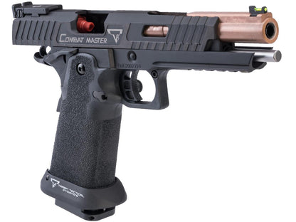 EMG x Armorer Works x Taran Tactical International Island Recon JW3 Combat Master GBBP (TTI - Full Metal - Black - TT-CM0200)