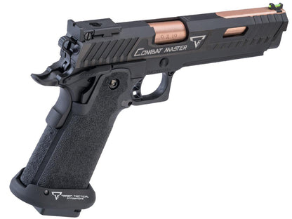 EMG x Armorer Works x Taran Tactical International Island Recon JW3 Combat Master GBBP (TTI - Full Metal - Black - TT-CM0200)
