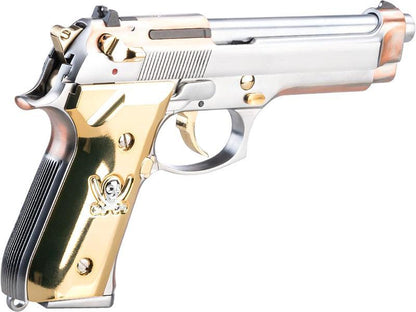 WE M92F Calico Jack Gas Blowback Pistol (WE Custom Series - Full Metal)