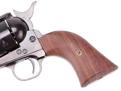 King Arms 11.0" .45 Peacemaker Revolver (Full Metal - Electroplating Black - KA-PG-10-L-BK2)