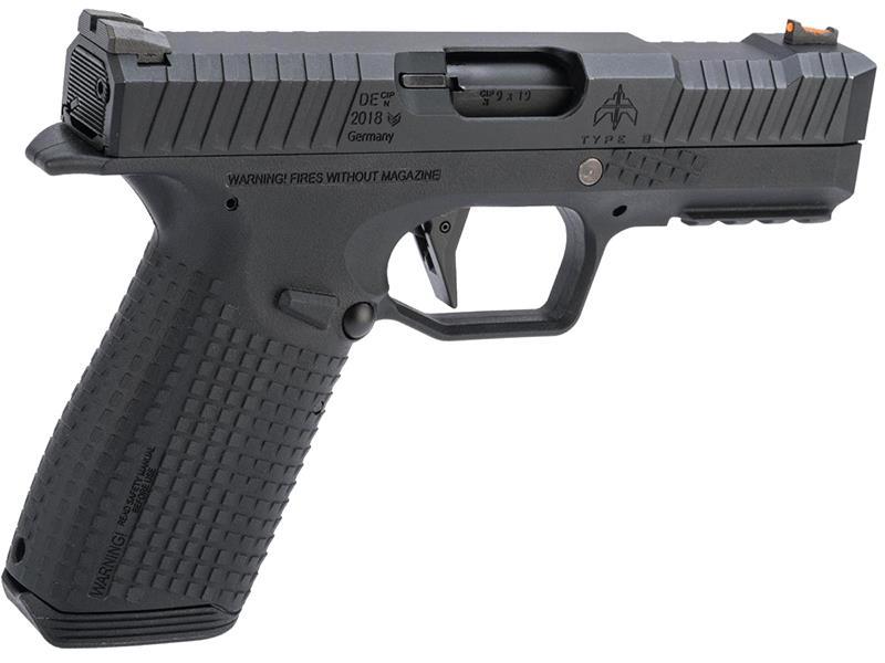 Archon Firearms Type B Gas Blowback Pistol (EMG/Armorer Works - Black - AR-TB0100)