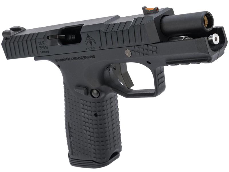 Archon Firearms Type B Gas Blowback Pistol (EMG/Armorer Works - Black - AR-TB0100)