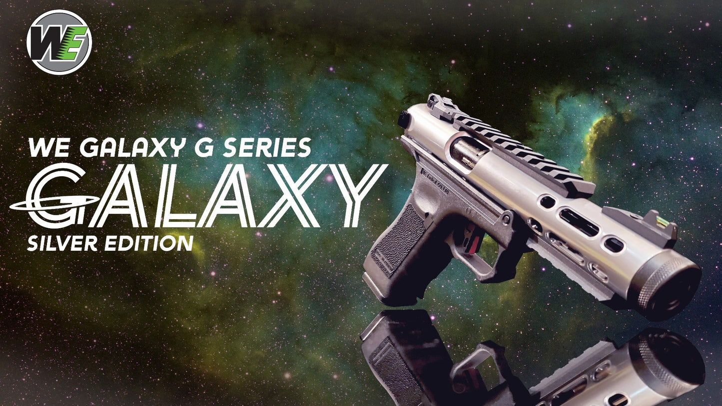 WE Galaxy G Series Gas Blowback Pistol (Silver)