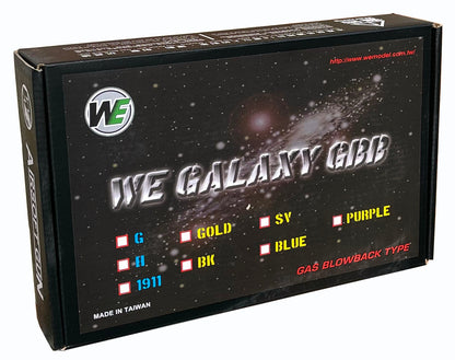 WE Galaxy G Series Gas Blowback Pistol (Gold)