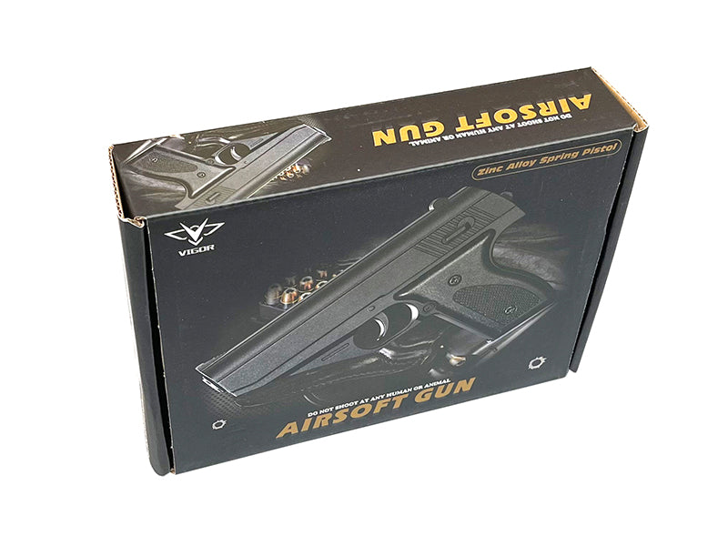 Vigor PPK Custom Spring Pistol (Full Metal - Blue - V7)