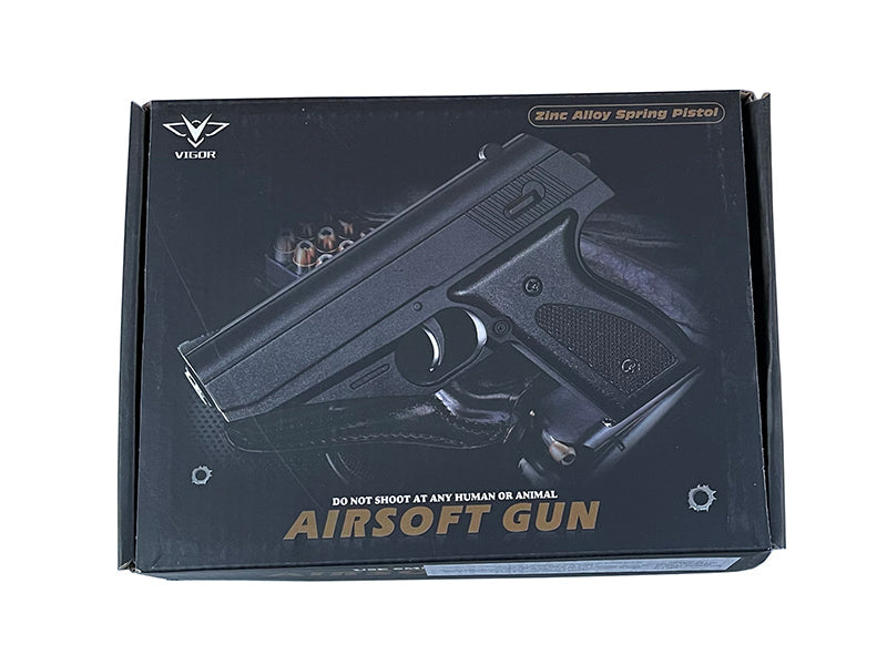 Vigor PPK Custom Spring Pistol (Full Metal - Gold - V7)