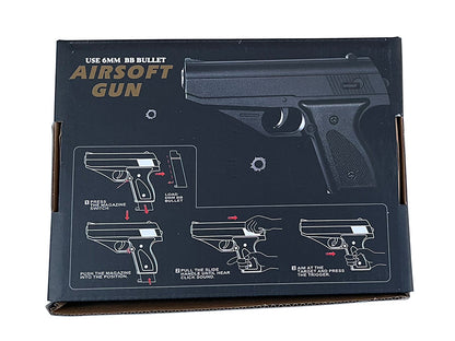 Vigor PPK Custom Spring Pistol (Full Metal - Gold - V7)