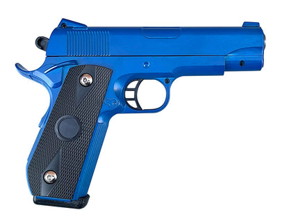 Vigor 5.1 Custom Spring Pistol (Full Metal - Blue - V9)