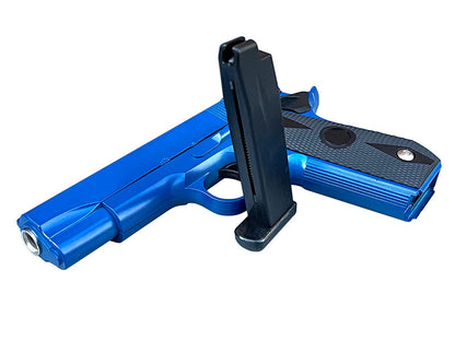 Vigor 5.1 Custom Spring Pistol (Full Metal - Blue - V9)