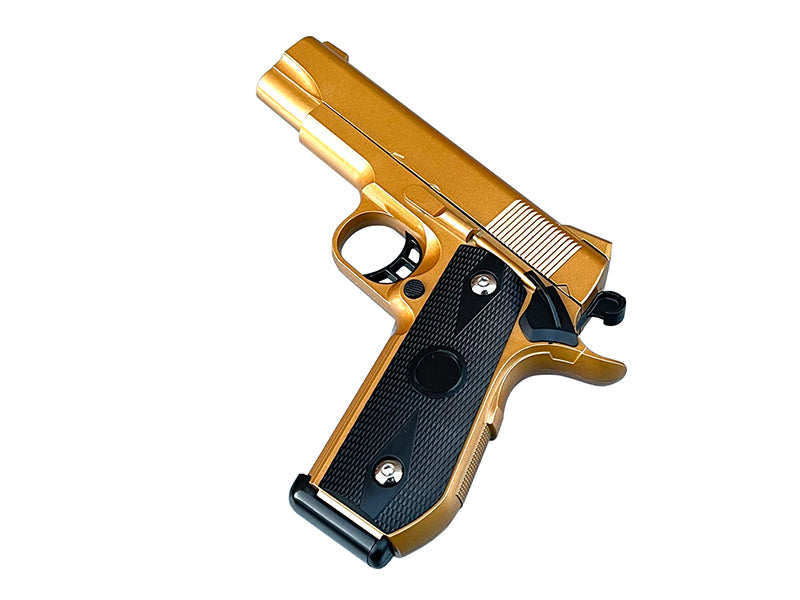 Vigor 5.1 Custom Spring Pistol (Full Metal - Gold - V9)
