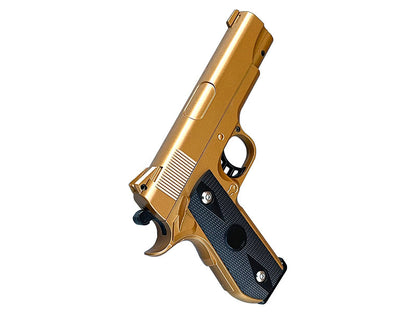 Vigor 5.1 Custom Spring Pistol (Full Metal - Gold - V9)