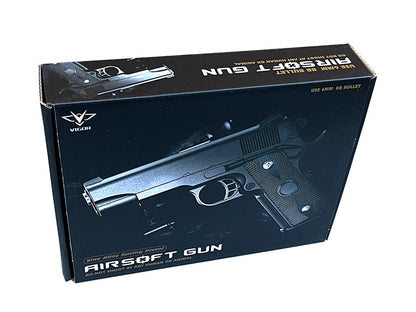 Vigor 5.1 Custom Spring Pistol (Full Metal - Gold - V9)