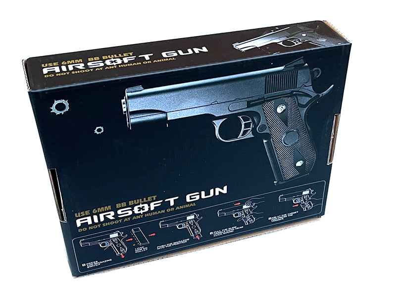 Vigor 5.1 Custom Spring Pistol (Full Metal - Gold - V9)