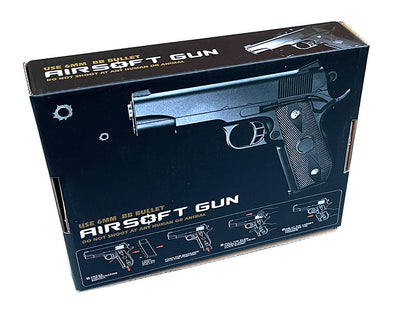 Vigor 5.1 Custom Spring Pistol (Full Metal - Gold - V9)