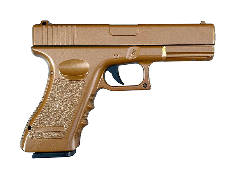 Vigor 17 Series Spring Pistol (Full Metal - Gold - V20)