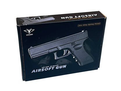 Vigor 17 Series Spring Pistol (Full Metal - Gold - V20)