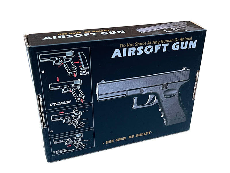 Vigor 17 Series Spring Pistol (Full Metal - Gold - V20)