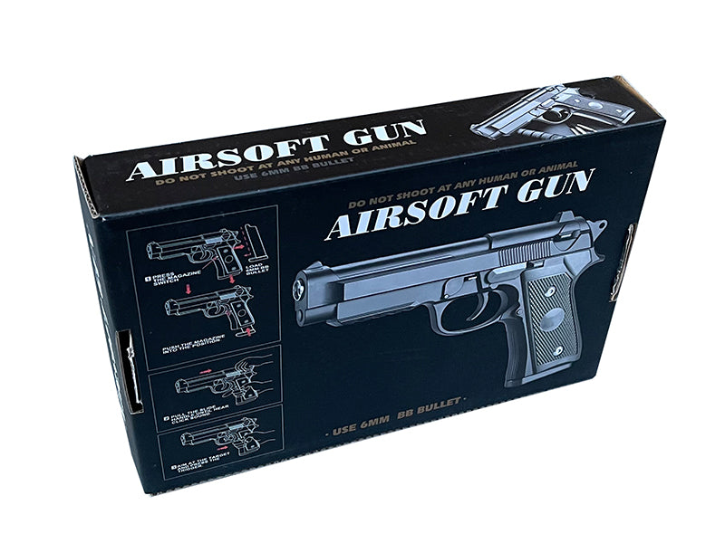 Vigor M9 Series Spring Pistol (Full Metal - Blue - V22-BLUE)