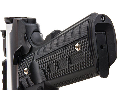 WE Galaxy 1911 Gas Blowback Pistol (Black Frame - Silver Slide)