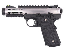 WE Galaxy 1911 Gas Blowback Pistol (Black Frame - Silver Slide)