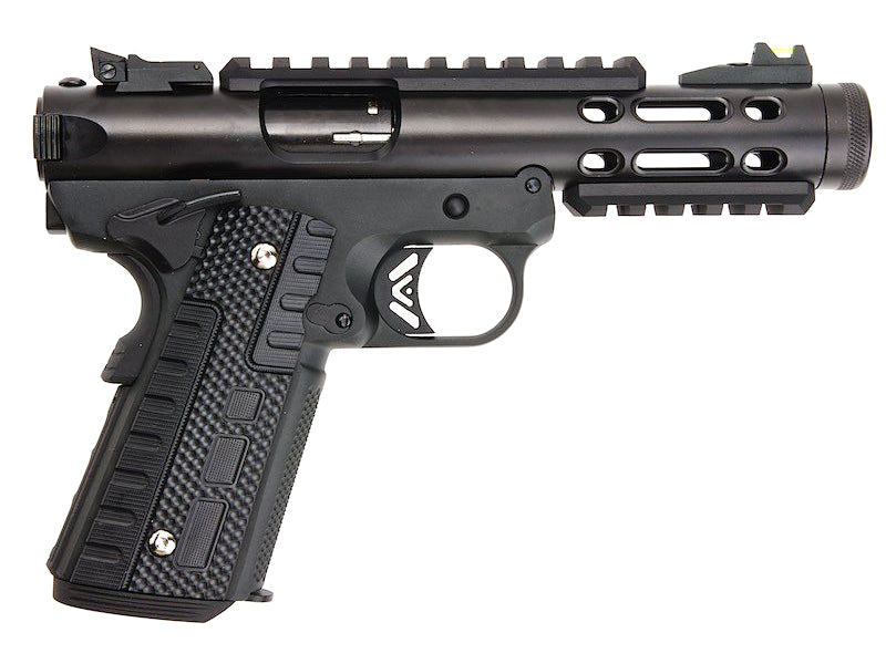 WE Galaxy 1911 Gas Blowback Pistol (Black Frame - Black Slide)