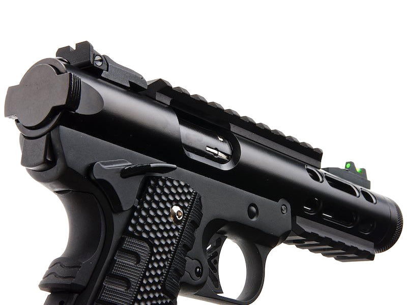 WE Galaxy 1911 Gas Blowback Pistol (Black Frame - Black Slide)