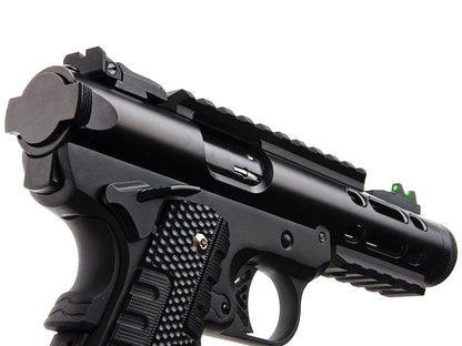 WE Galaxy 1911 Gas Blowback Pistol (Black Frame - Black Slide)
