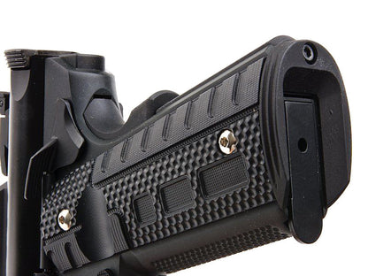 WE Galaxy 1911 Gas Blowback Pistol (Black Frame - Black Slide)