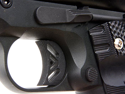 WE Galaxy 1911 Gas Blowback Pistol (Black Frame - Black Slide)