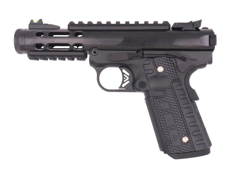 WE Galaxy 1911 Gas Blowback Pistol (Black Frame - Black Slide)